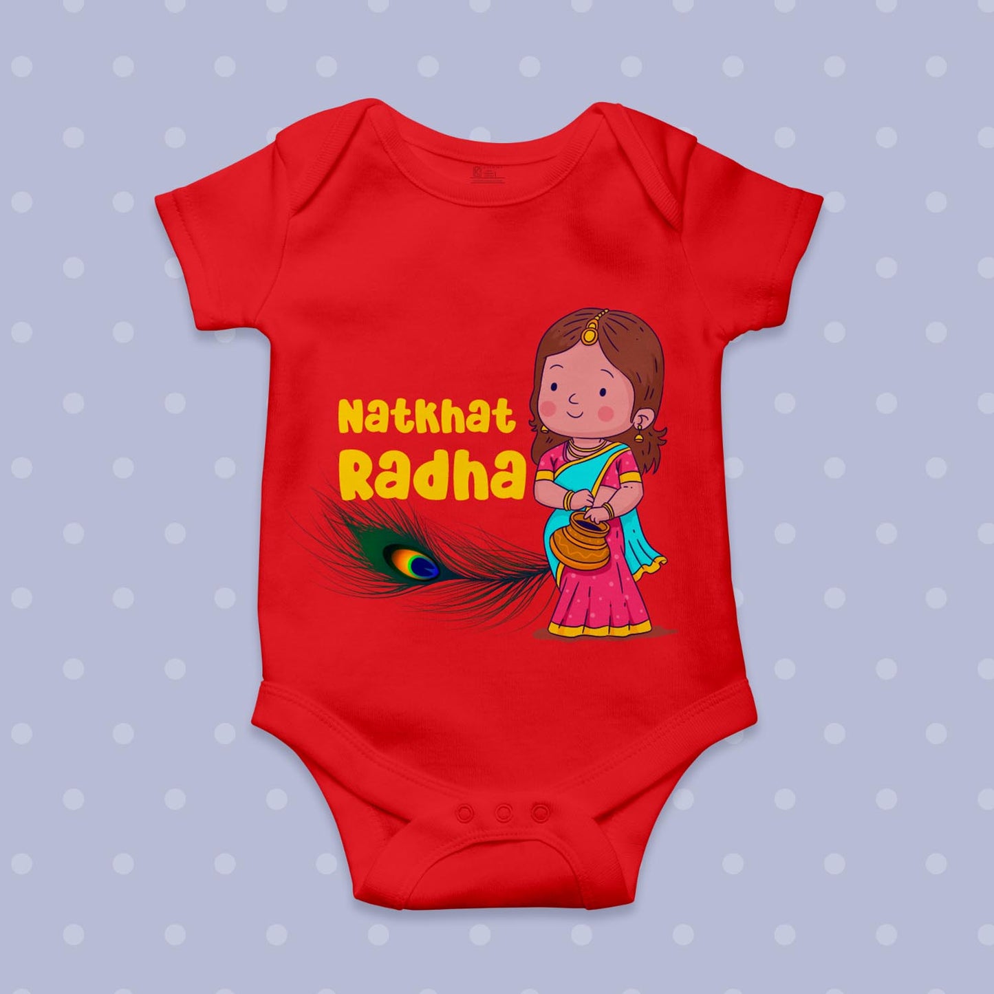 Natkhat Radha _ Red Onesie