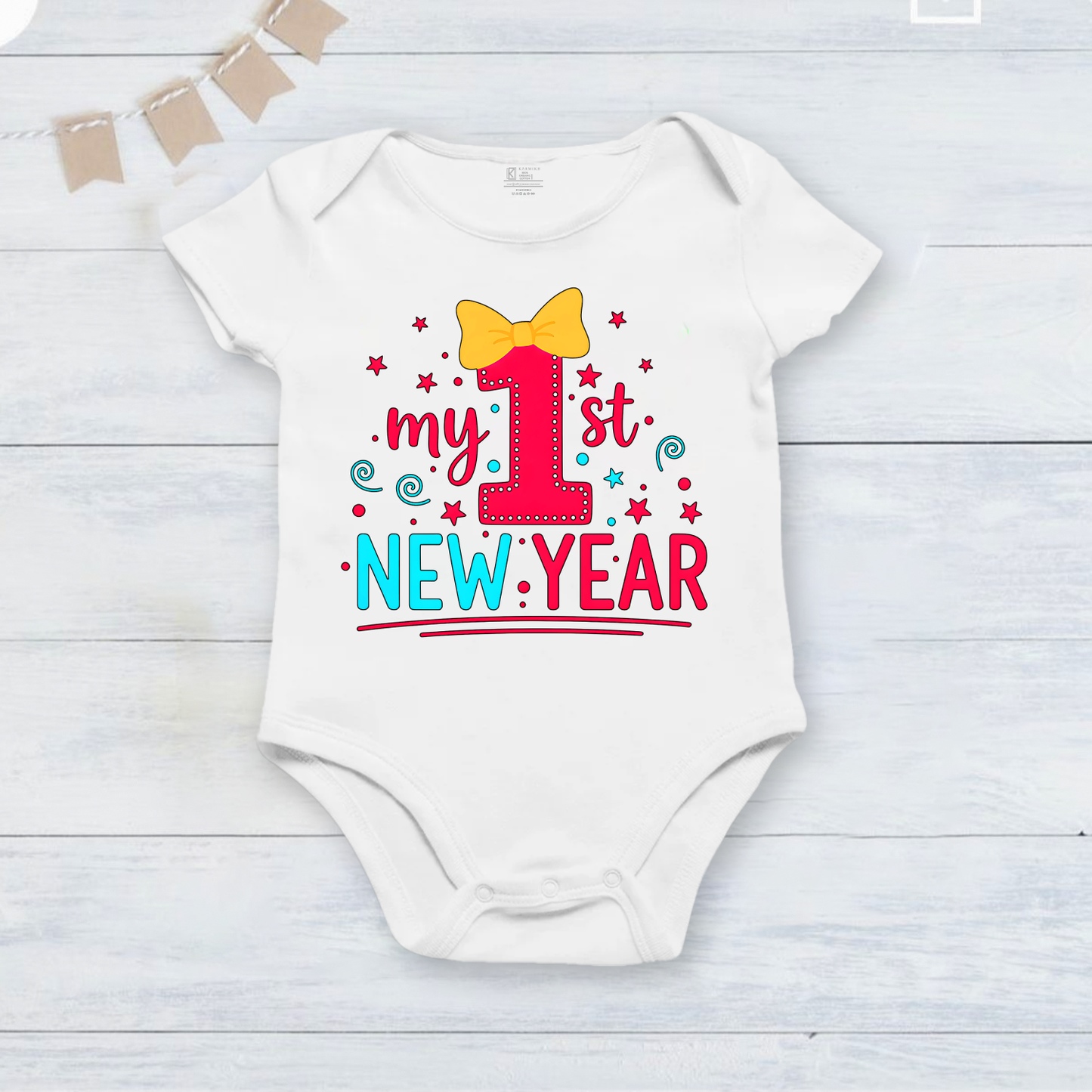 New Born & Baby Clothing | Baby My 1st New Year | Soft Cotton