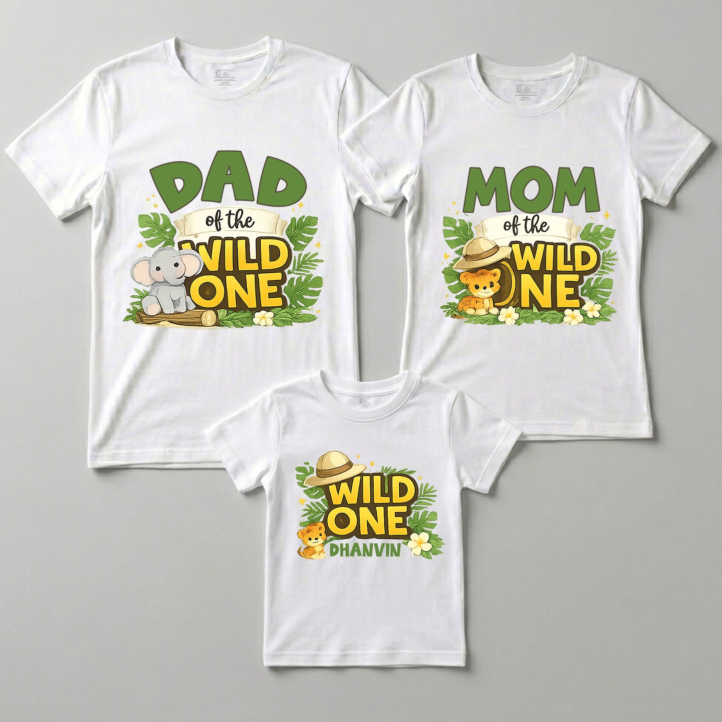 First Birthday | The Wild One White Whole Family Twinning | Family Twinning Collection