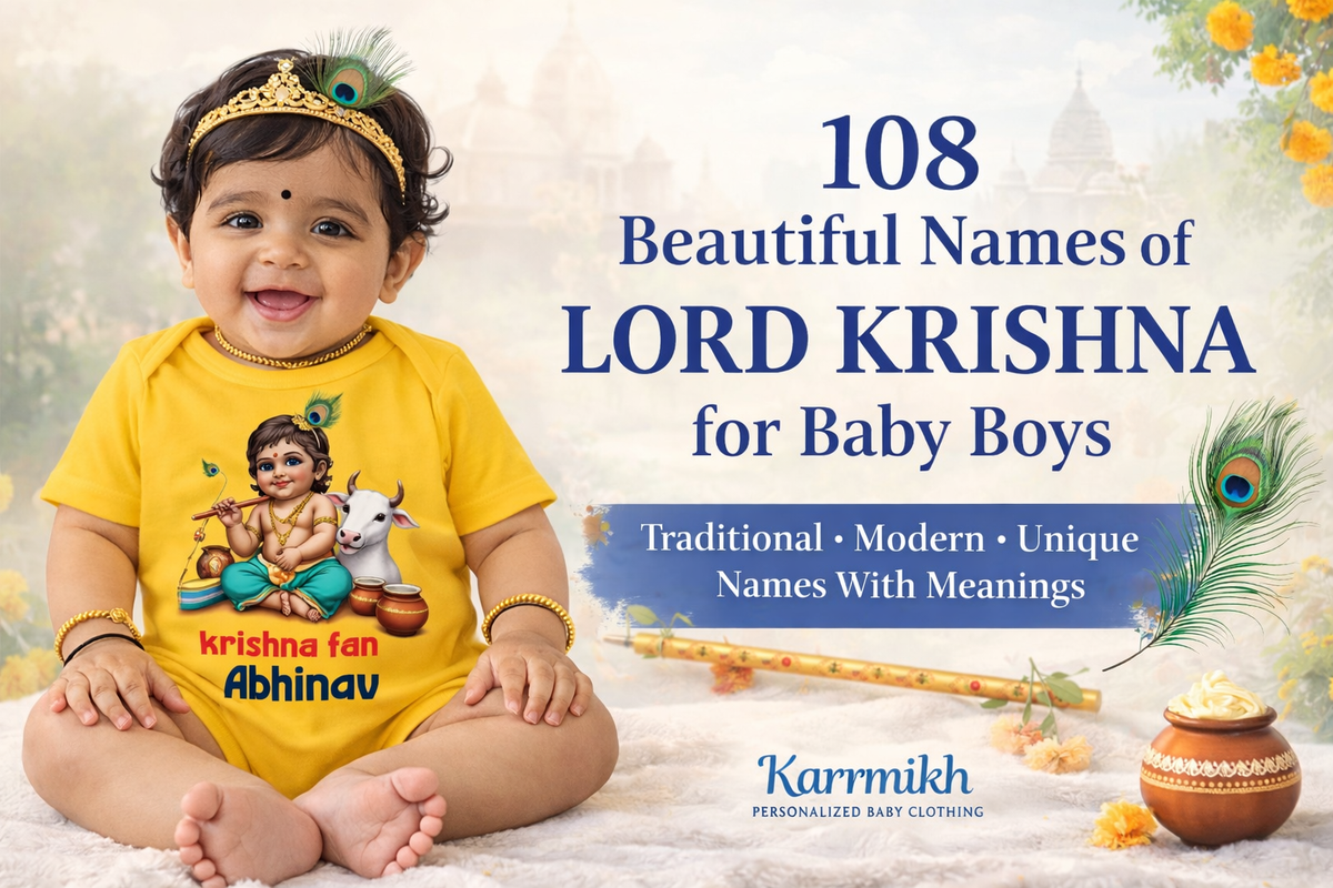 108 Beautiful Names of Lord Krishna for Baby Boys (With Meanings ...