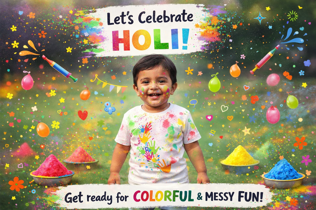How to Choose the Perfect Baby Holi Outfit (Safe & omfortable Tips)