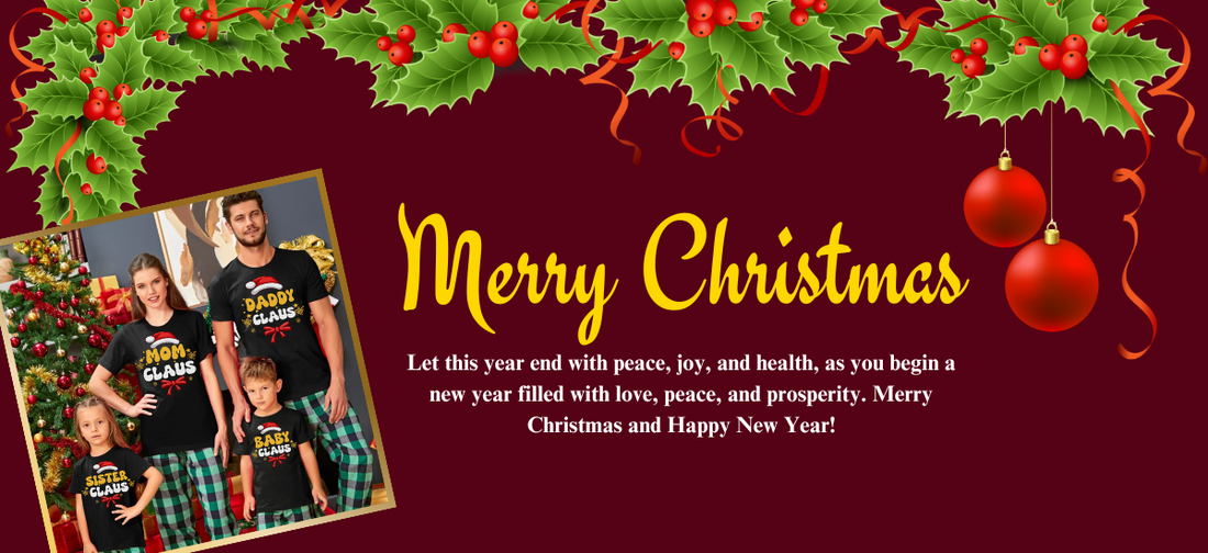 Celebrate the Holidays in Style with Customised Christmas Family T-Shirts.
