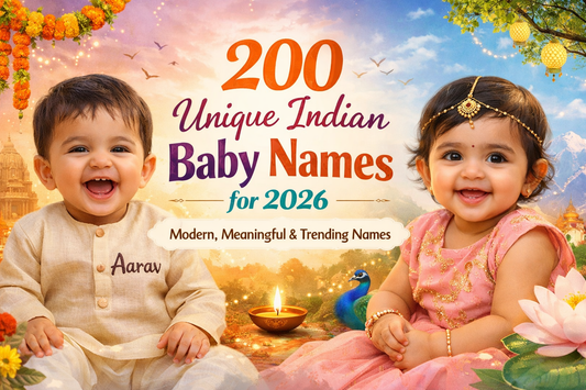 200 Unique Indian Baby Names for 2026