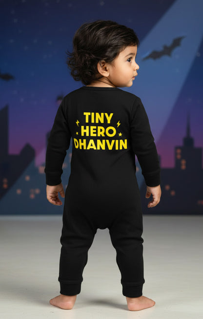 Cute Little Bat Baby  Baby Photoshoot Outfit With Customized Baby Name for Newborns & Infants | Soft Cotton