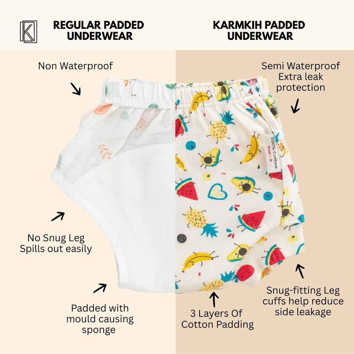New Born & Baby Clothing | Pack of 3 Baby Training Pants – Cute & Comfortable combo 2 | Soft Cotton