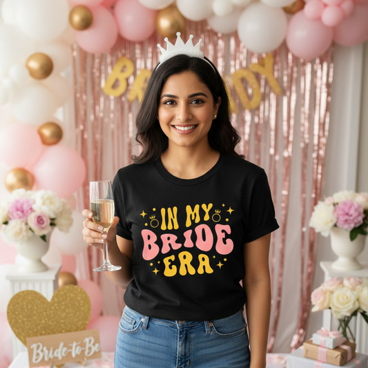 In My Bride ERA  _ Black T-Shirt