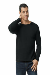 Karmikh Adult Full Sleeves Black T-shirt