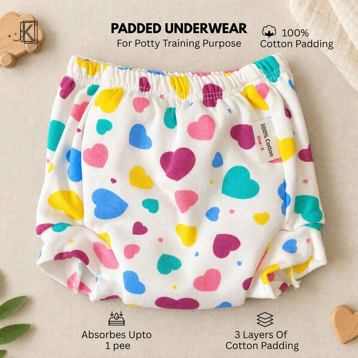 New Born & Baby Clothing | Pack of 3 Baby Training Pants – Cute & Comfortable combo 3 | Soft Cotton