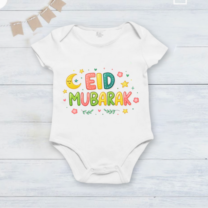 Newborn & Baby Clothing |  Eid Mubarak  | Soft Cotton