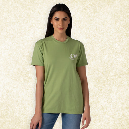 Women Drop-Shoulder Sleeves Premium Organic Cotton ECO T-Shirt