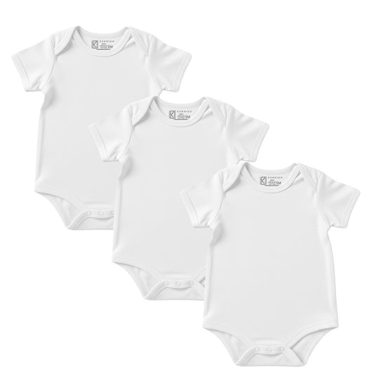 New Born & Baby Clothing | Plain White Soft Cotton | Soft Cotton
