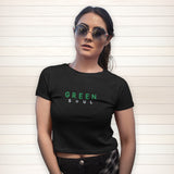 Green Soul Crop Top Tee