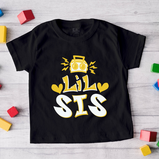 Little Sis _ Black tee