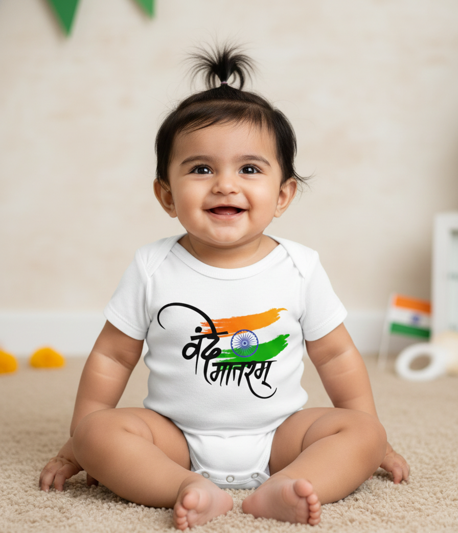 New Born & Baby Clothing | Vande Matram | Soft Cotton Romper