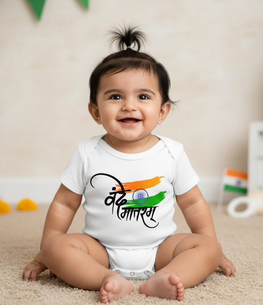 New Born & Baby Clothing | Vande Matram | Soft Cotton Romper