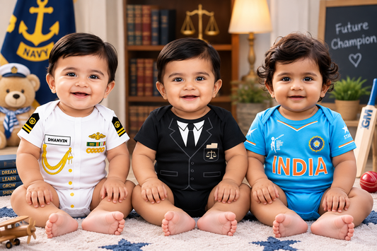 New Born & Baby Clothing | Little Signature Trio 3-Piece Baby Bodysuit Combo | Soft Cotton