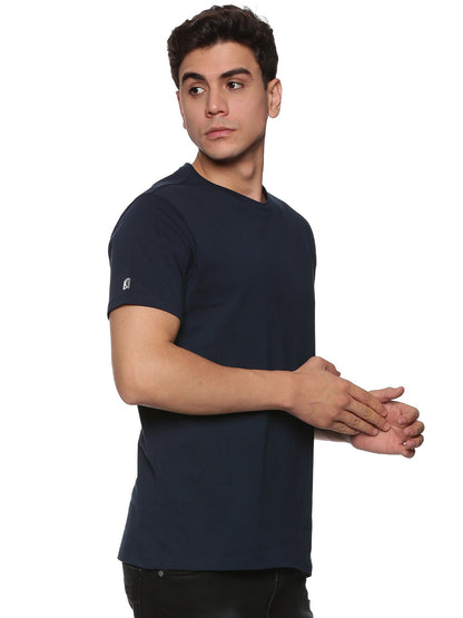 Men Round Neck Basic Organic T-Shirt - Pack Of 3 (Premium)