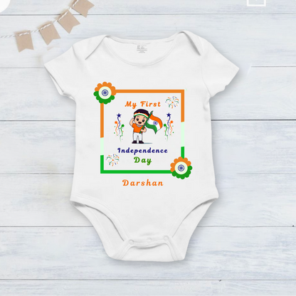first independence republic day baby girl outfit 