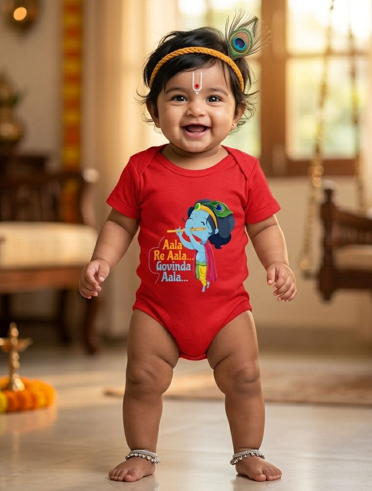 Aala Re Aala, Govinda Aala_ Red Onesie