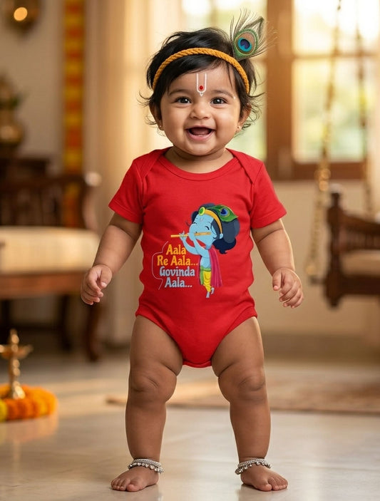 Aala Re Aala, Govinda Aala_ Red Onesie