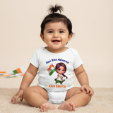 New Born & Baby Clothing | Desi Diva On Duty Customized Baby Name | Soft Cotton Romper