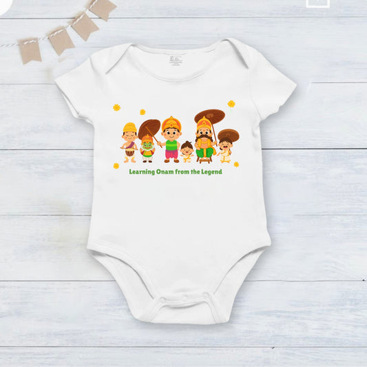 Learning Onam From The Legend _ White Romper
