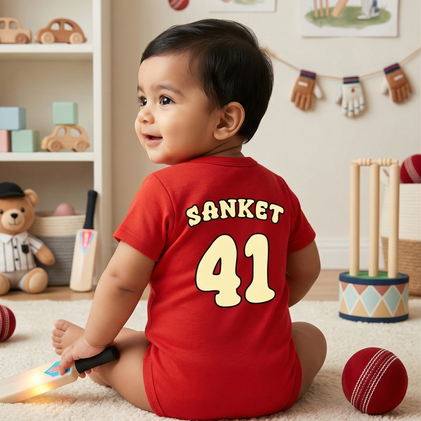 New Born & Baby Clothing | Sadda Punjab With Customized Baby Name | Soft Cotton
