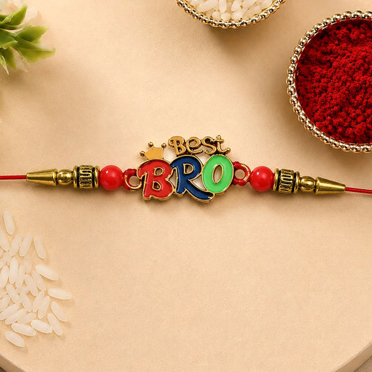 Best Bro Letter Rakhi