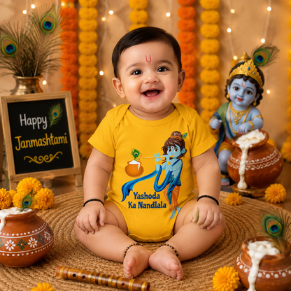 Yashoda Ka Nandlala_ Yellow Onesie