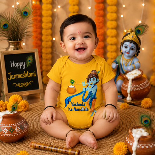 Yashoda Ka Nandlala_ Yellow Onesie