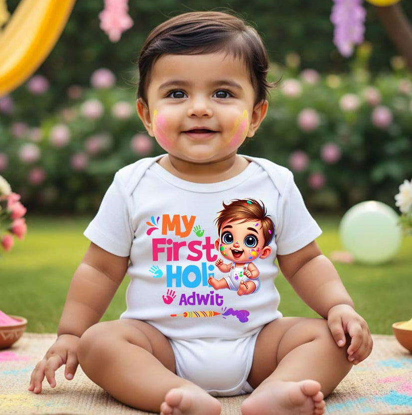 Baby First Holi dress