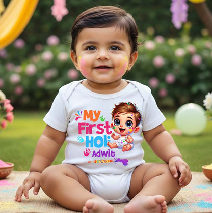 Baby First Holi dress