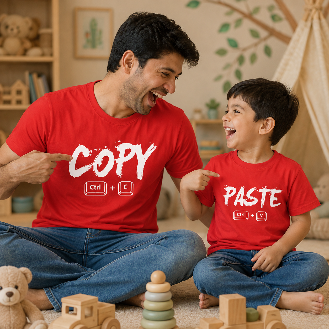 New Born & Baby Clothing | Copy Paste Twinning Sets T-shirt and onesie | Soft T-shirt