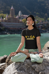 Yoga Black tee