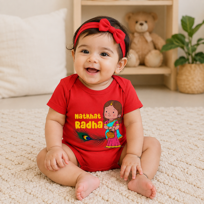 Natkhat Radha _ Red Onesie