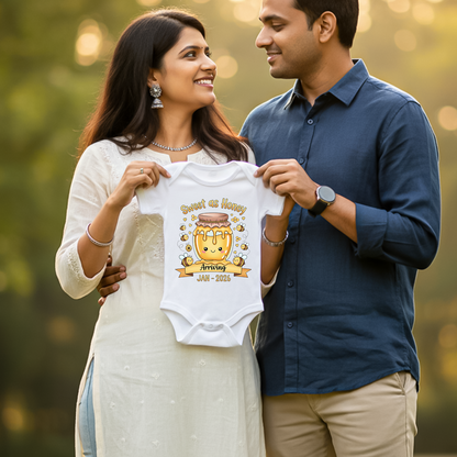 Sweet As Honey Arriving Jan - 2026 _ White Onesie