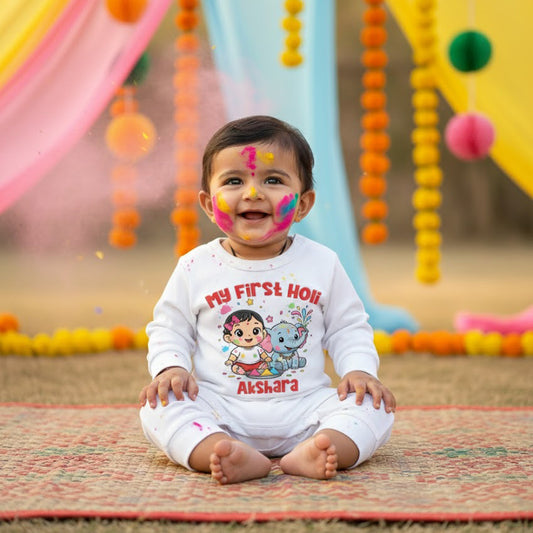Baby girl holi dress
