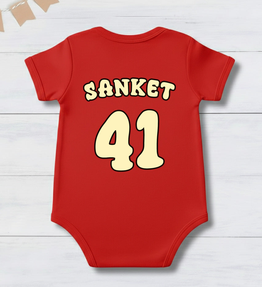 New Born & Baby Clothing | Sadda Punjab With Customized Baby Name | Soft Cotton