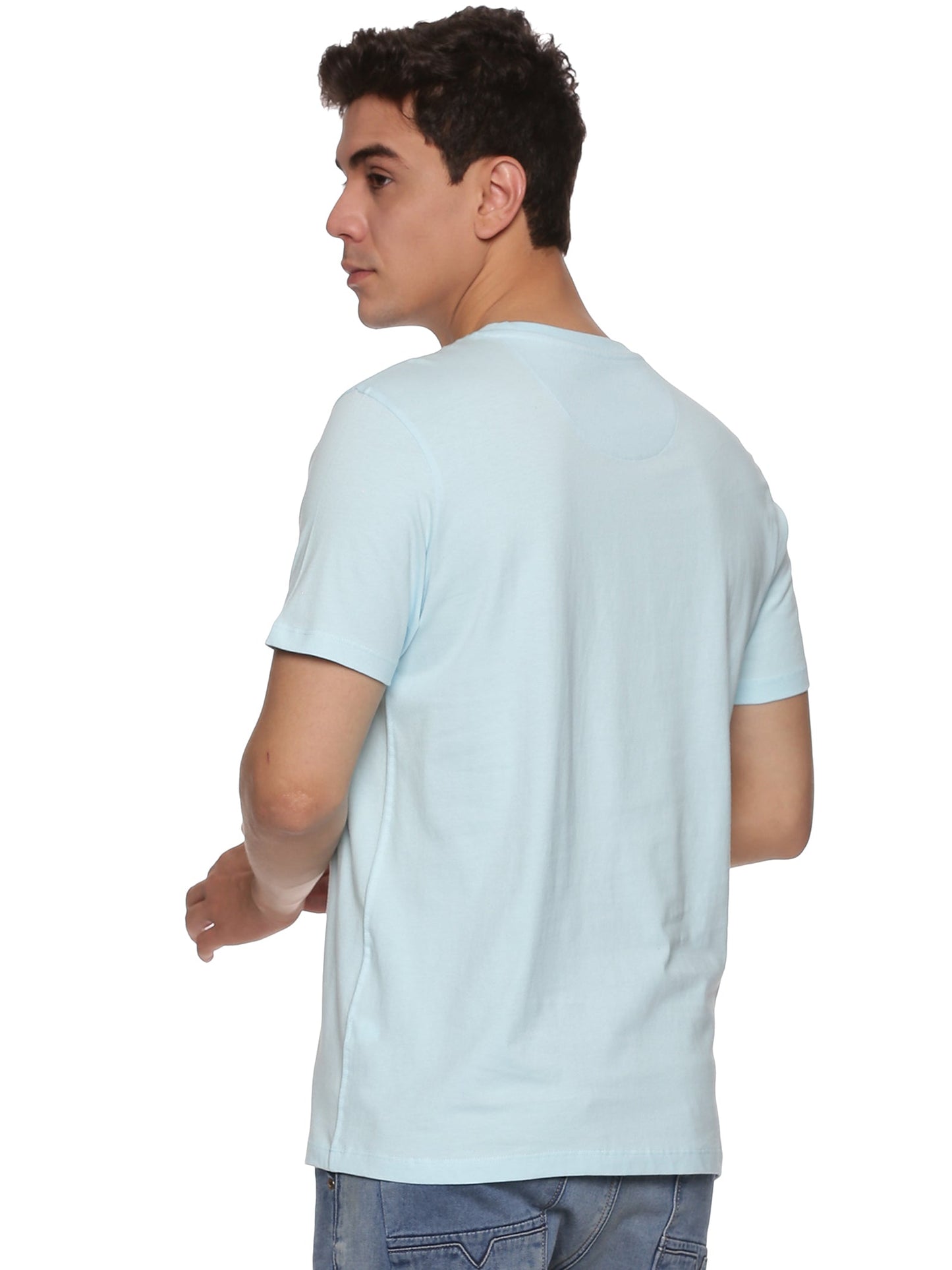 Men Round Neck Basic Organic T-Shirt - Pack Of 3 (Premium)
