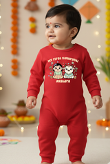 Red full romper sankanthri festival