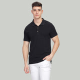 Black Polo T-Shirt