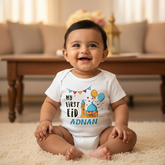 Baby first EID dress