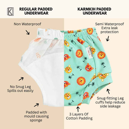New Born & Baby Clothing | Pack of 4 Baby Training Pants – Cute & Comfortable | Soft Cotton