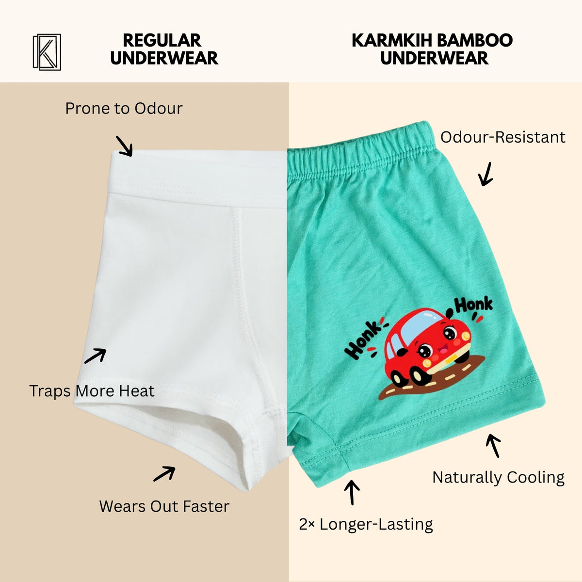 New Born & Baby Clothing | Pack of 3 Baby Shorts – Cute & Comfortable | Soft Cotton