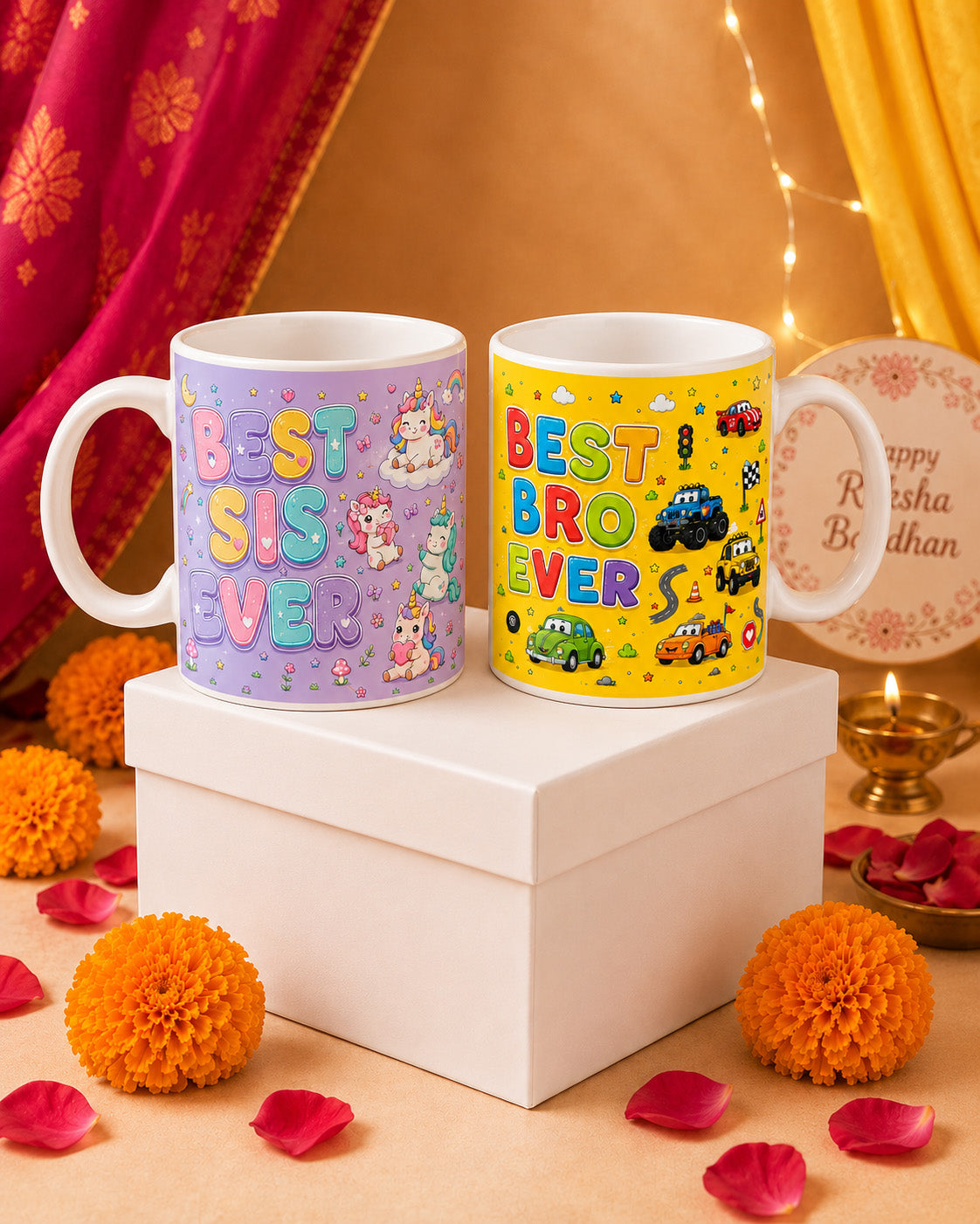 Best Sis & Bro Ever Mug Combo | Sibling Gift Edition