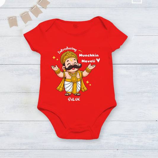 Introducing Munchkin Maveli _ Red Romper