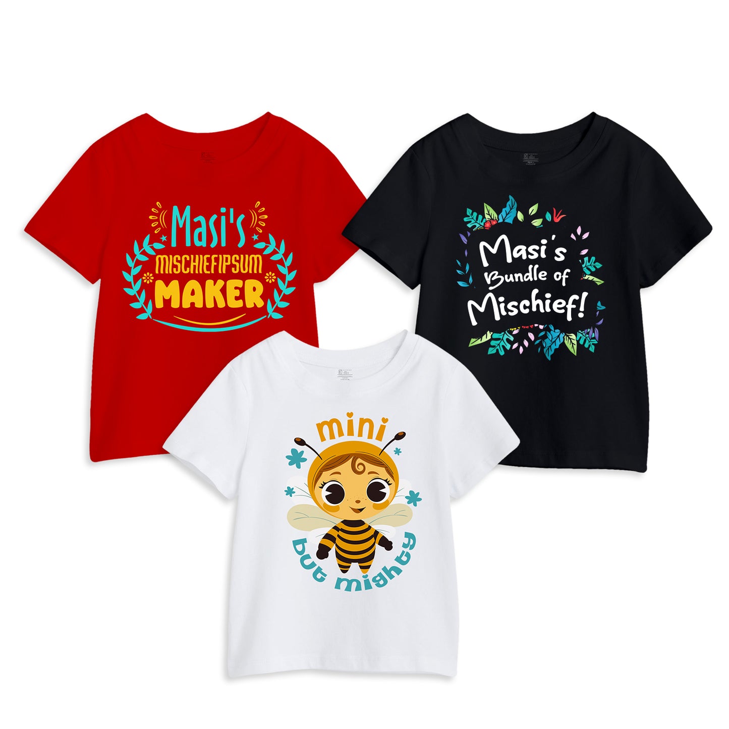 Infant t-shirt bundle_ Baby Bliss Tees Trio