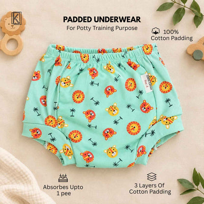 New Born & Baby Clothing | Pack of 4 Baby Training Pants – Cute & Comfortable | Soft Cotton