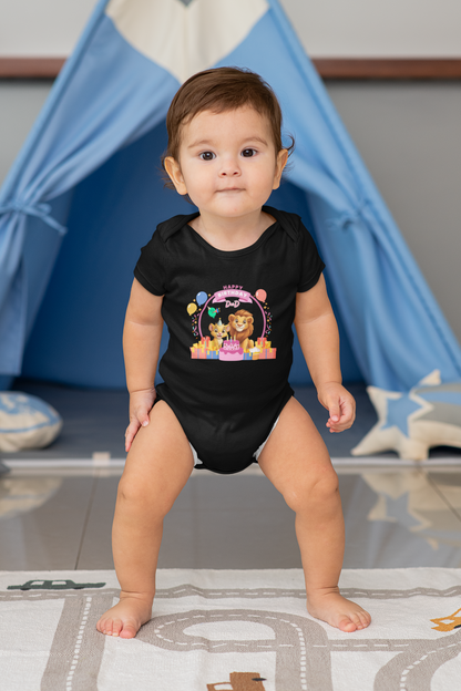 New Black ultrasoft onesie_ Happy Birthday Dad!!
