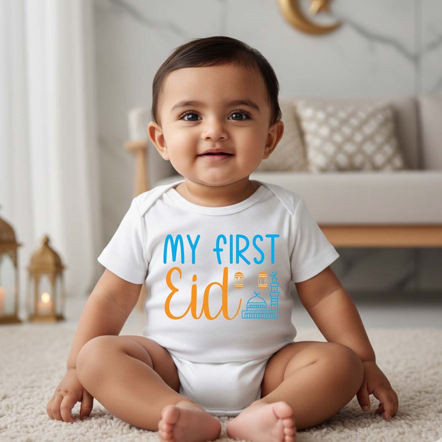 Baby first EID dress